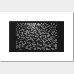 Chequered Paving Posters and Art